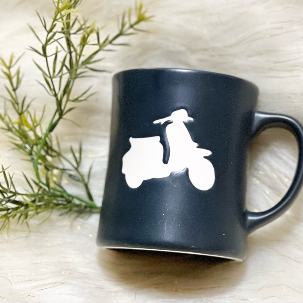 Starbucks Motor cycle Porcelain Coffee Mug